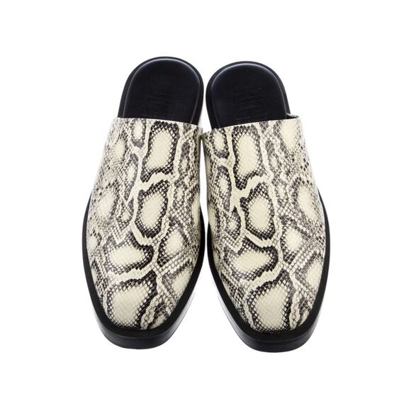 Snake skin python slip on mule - Picture 3 of 6